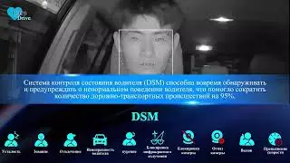 CareDrive 4 - канальный AI MDVR с DSM (монитор состояния водителя) MR910-D
