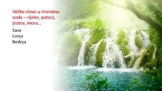 VELIKO POČETNO SLOVO 3. razred