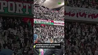 Legia - Termalica 1:2  Potężne gwizdy na stadionie Legii!  #legia #ekstraklasa #legtbb