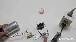 Electric Vortex Cannon experiment