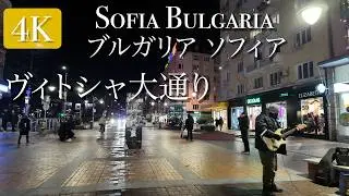 【ブルガリア/ソフィア】ヴィトシャ通りナイトウォーク 2025年12月 #travel #bulgaria