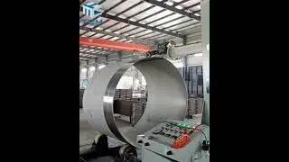 Hefei Trancar Industries TCM automatic polishing machine for stainless steel tanks vessel processing
