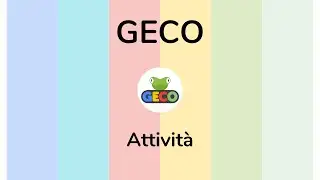 Geco, software per l'apprendimento di DSA e BES - Ambiente: Attività