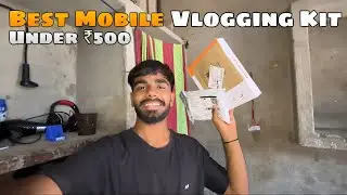 AMAZON BASICS VLOGGING KIT UNBOXING | Best Mobile Vlogging Kit Under 500 😮