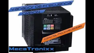 MX2 Omron Multivelocidad motor trifásico