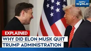 Elon Musk Leaves Trump | Explained: Musk Bids Farewell To Trump Administration - What Was His Role?