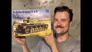 Обзор модели танка PZ.lV Ausf. F2&G от border model.
