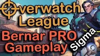 Overwatch League Pro Gameplay | Bernar as Sigma | Rialto | Overwatch Gameplay (Sigma POV)