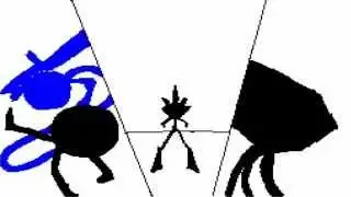 [Flipnote Studio / Hatena] 100%(id:per100) rare unfinished stick fight Flipnotes animations