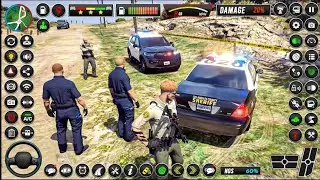 Police car chase simulator 3D Game - Real cop Cars Driving simulator 2025 - Android Gameplay #viral 
