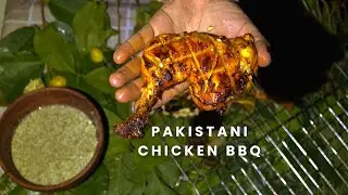 Pakistani Style Chicken BBQ In Monsoon