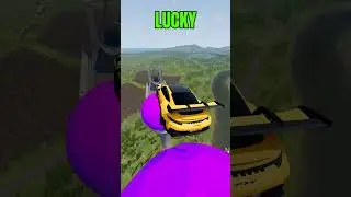 Lucky vs Unlucky Cars - BeamNG.Drive! #shorts