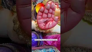 Moving Hand Ganesh Idol 2025 | Dhoolpet Ganesh Idols 2025 #shorts #ganapatibappamorya #ganesh