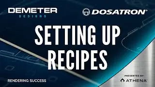 Demeter x Dosatron Setup: Setting Up Recipes