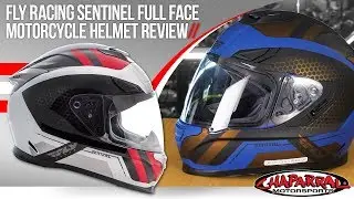 Обзор полнолицевого мотоциклетного шлема Fly Racing Sentinel
