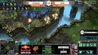 AHGL S3 - SC2 Playoffs Semifinals: Amazon vs. Storm8 game 4 by Maynarde & Zepph