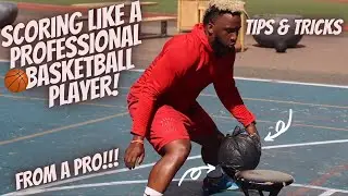 HOW TO SCORE LIKE A PROFESSIONAL OVERSEAS BASKETBALL PLAYER FROM A PRO (WORKOUT SESSION)