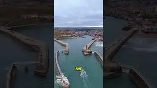 Whitby Pier Lighthouses &ndash; Aerial Views of Maritime History