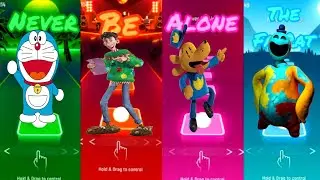 Doraemon🆚Arthur Christmas🆚Dog Man🆚POPPY PLAYTIME CHAPTER 4🔥Who is best player? 