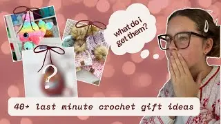 last minute crochet gift ideas | 40+ 1 hour crochet projects