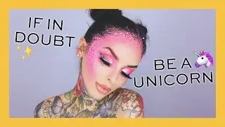 OBSESSION | GLITTER UNICORN HALLOWEEN MAKEUP TUTORIAL