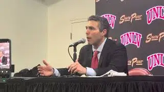 Josh Pastner Delayed by Flat Tire, UNLV Earns Statement Win Against Boise State