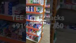 Pharmacy Racks | medical racks | steel racks for supermarket | grocery shop rack | kirana shop rack