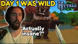 Asmongold First Time in Hytale &ndash; Best Moments
