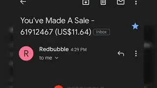 Redbubble Pays! My Payment Proof for Selling Art Online