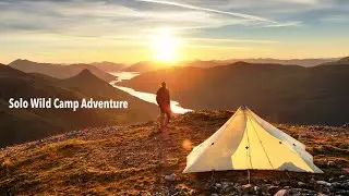 Tough Hike, Rough Night - Solo Mountain Wild Camping Adventure