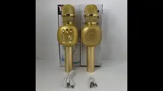 Микрофон караоке с подсветкой Charge