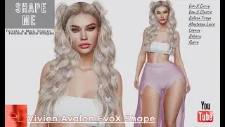 Second Life - Shape Me - Vivien Avalon Head EvoX Shape
