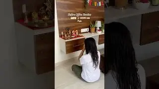 Before Office Vlog #minivlog #ytshorts #home #wfh