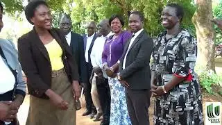 Permanent secretary ministry of education and sports Visitation at YY OKOT MEMORIAL COLLEGE 