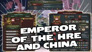 EU4 | Being Emperor of China and the HRE as nahuatl Austria