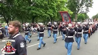 County Armagh @ Junior Grand Orange Lodge Of Ireland In Lisburn 2025 (Main Parade)