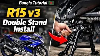 How to Install Double Stand on R15 v3 | Bangla Tutorial | Throttle With Fahad 