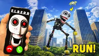 DRONE FOUND E.L.B.E.R.R: a Self-Aware Robot ESCAPE IN REAL LIFE ON CAMERA AT 3AM!