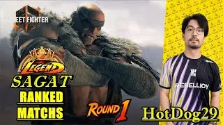 HotDog29 - Sagat Ranked Matchs - Street Fighter 6