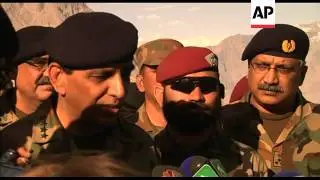 Pakistan army chief calls for talks with India over disputed Himalayan glacier