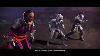 Destiny 2 Episode Echoes: Confronting Maya in Encore Cutscene. (Incomplete)