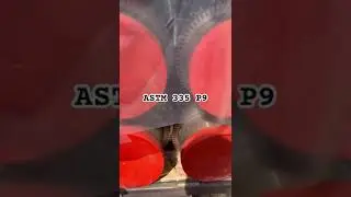 Pipe 219x6 ASTM A335 P9 (knurled fins AISI 321).