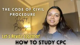 Part1| How to Study CPC | legal Saloni