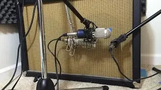 How to record guitar amps using multiple mics, Vlog #1