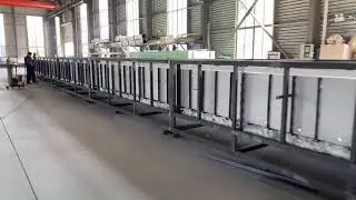 Stainless steel tunnel furnace drying and solidification line