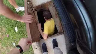 DOWN THE DRAIN!