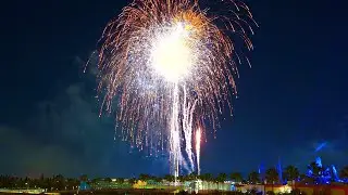 [4K] Spectacular Finale! Backstage View Of Disneyland Fireworks