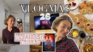 SOIRÉE PYJAMA (+ PETIT  VLOG + STRANGER THINGS!!!) | VLOGMAS 26