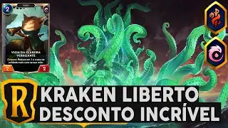 🦑 KRAKEN LIBERTO - DESCONTO INCR&Iacute;VEL | ILLAOI DECK | LEGENDS OF RUNETERRA ANDAMUNDO GAMEPLAY