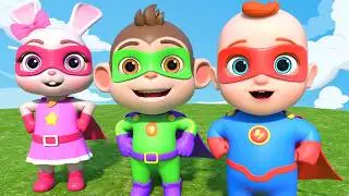 Superhero Team Song 🦸&zwj;♂️ My Friend Is a Superhero | Leo Nursery Rhymes & Kids Songs
